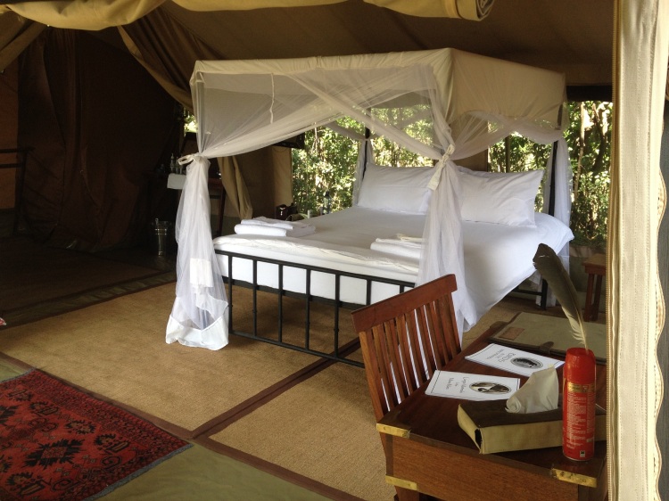 Inside Tent
